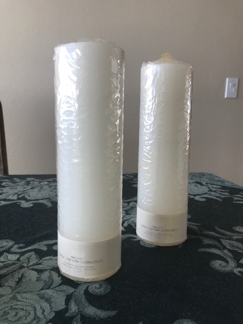 PILLAR CANDLES / Two pillar/TAG